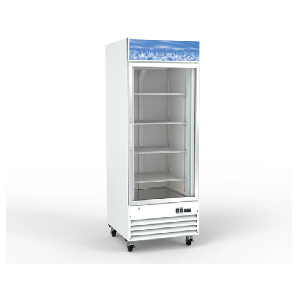Hubert 160522 Kratos 67K-219 One-Door Merchandising Freezer 23 Cu. Ft. 31