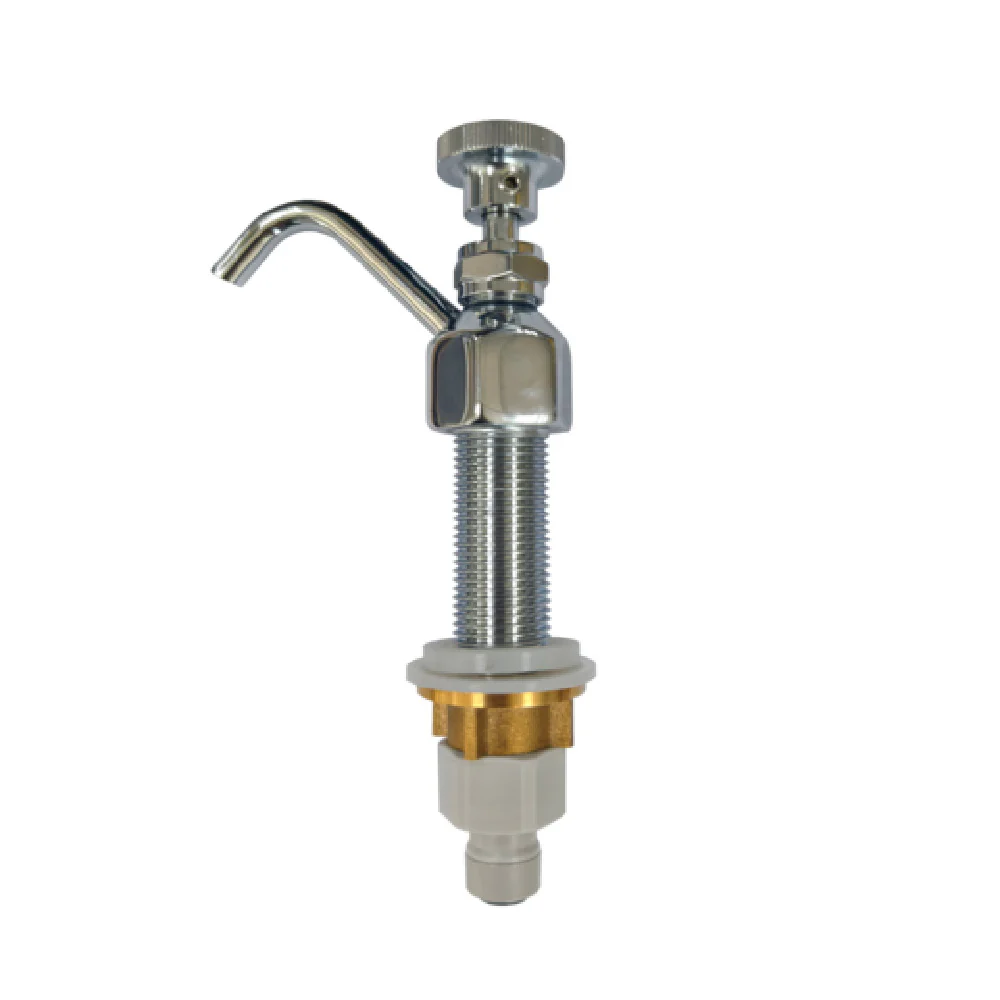 NBR Equipment P3D1DW Dipper Well Faucet Brass Chrome-plated 1/2