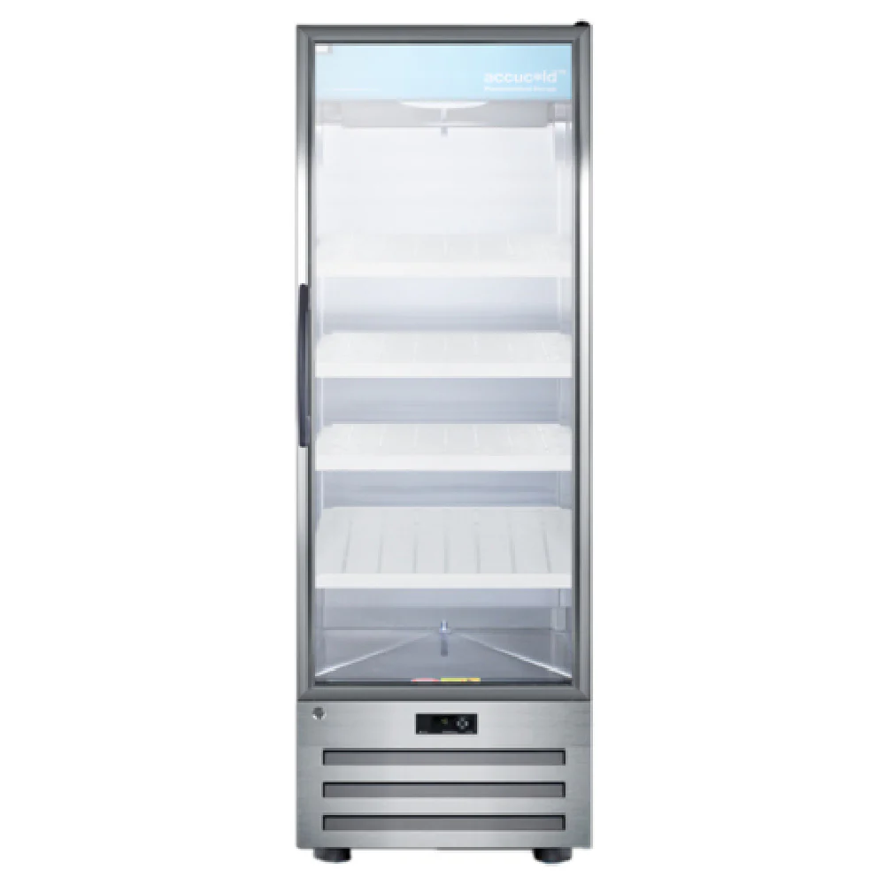Summit ACR1415RH 24 Inch 14 cu ft Pharmaceutical Refrigerator with Lock