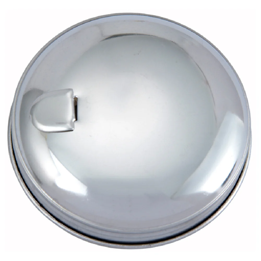 Winco G-102C Sugar Pourer Flat Top Stainless Steel with Lid for G-102