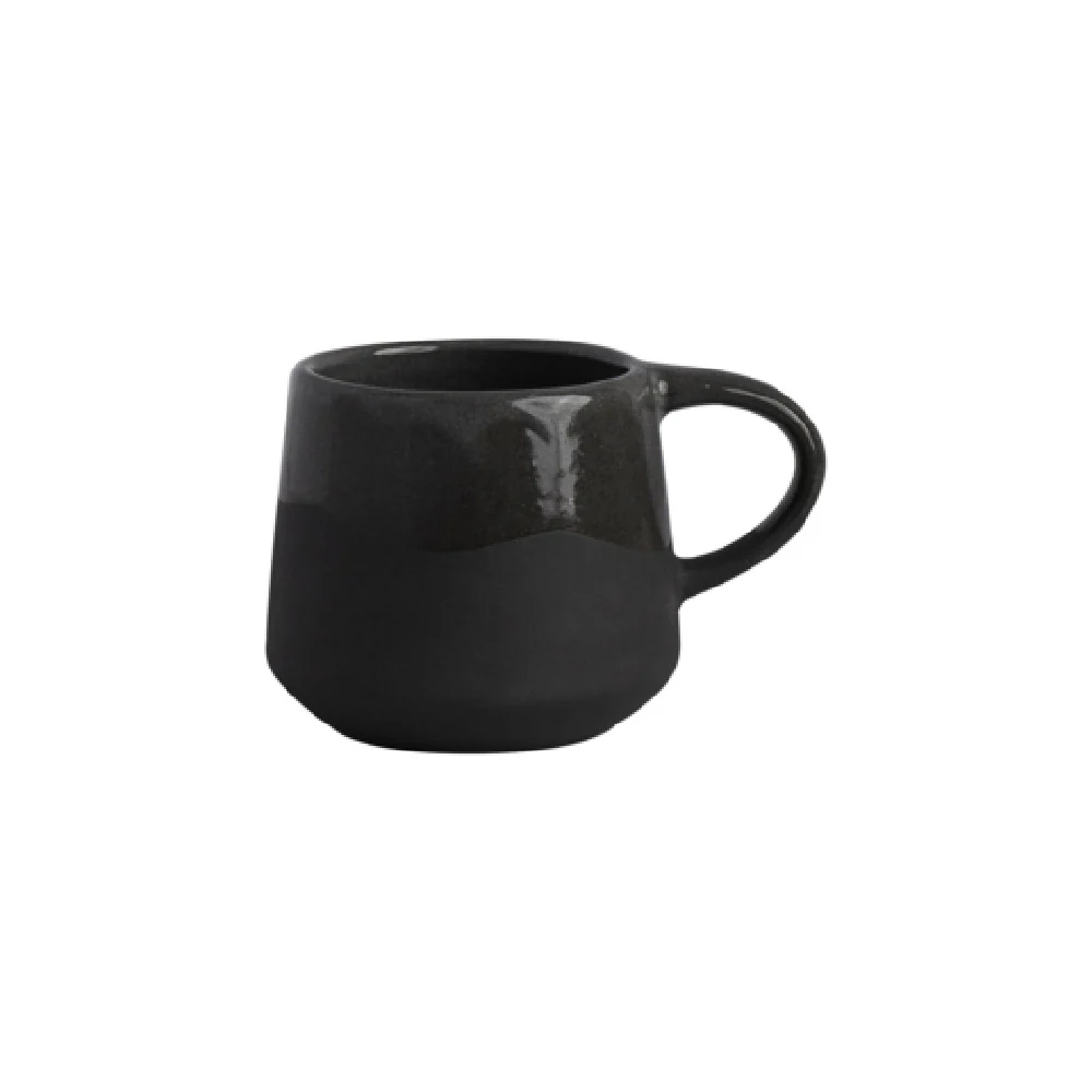 Steelite OG10176641 4.0 Oz Cup Round Ceramic Gembrook Gray Non-stackable
