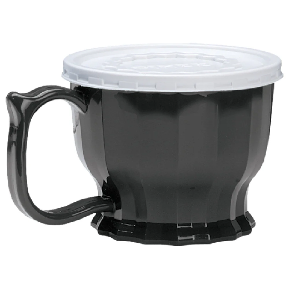 Dinex DX9000B03 8 Oz High-temp Polypropylene Onyx Cup Durability 48 Packs