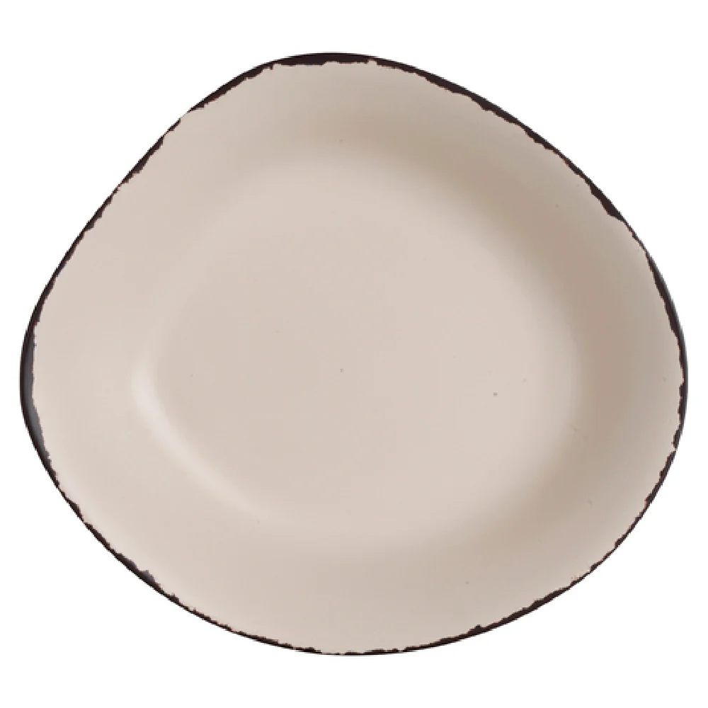Steelite 7202DD023 10 Inch Pasta Bowl 1.25 Quarts Unique Melamine Beige