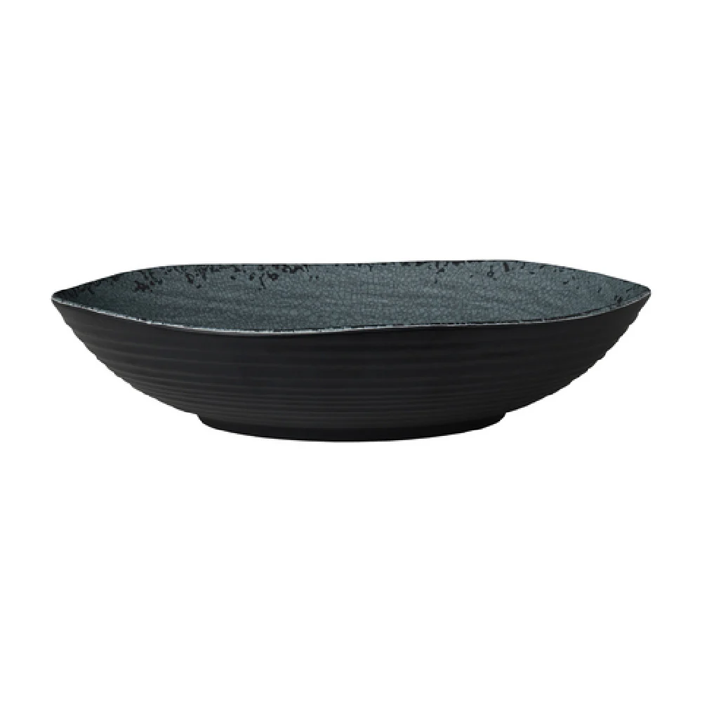 Steelite 7184TM043 14 Inch Large Round Bowl Melamine Pompeii Slate Steelite 7184TM043 14 Inch Large Round Bowl Melamine Pompeii Slate