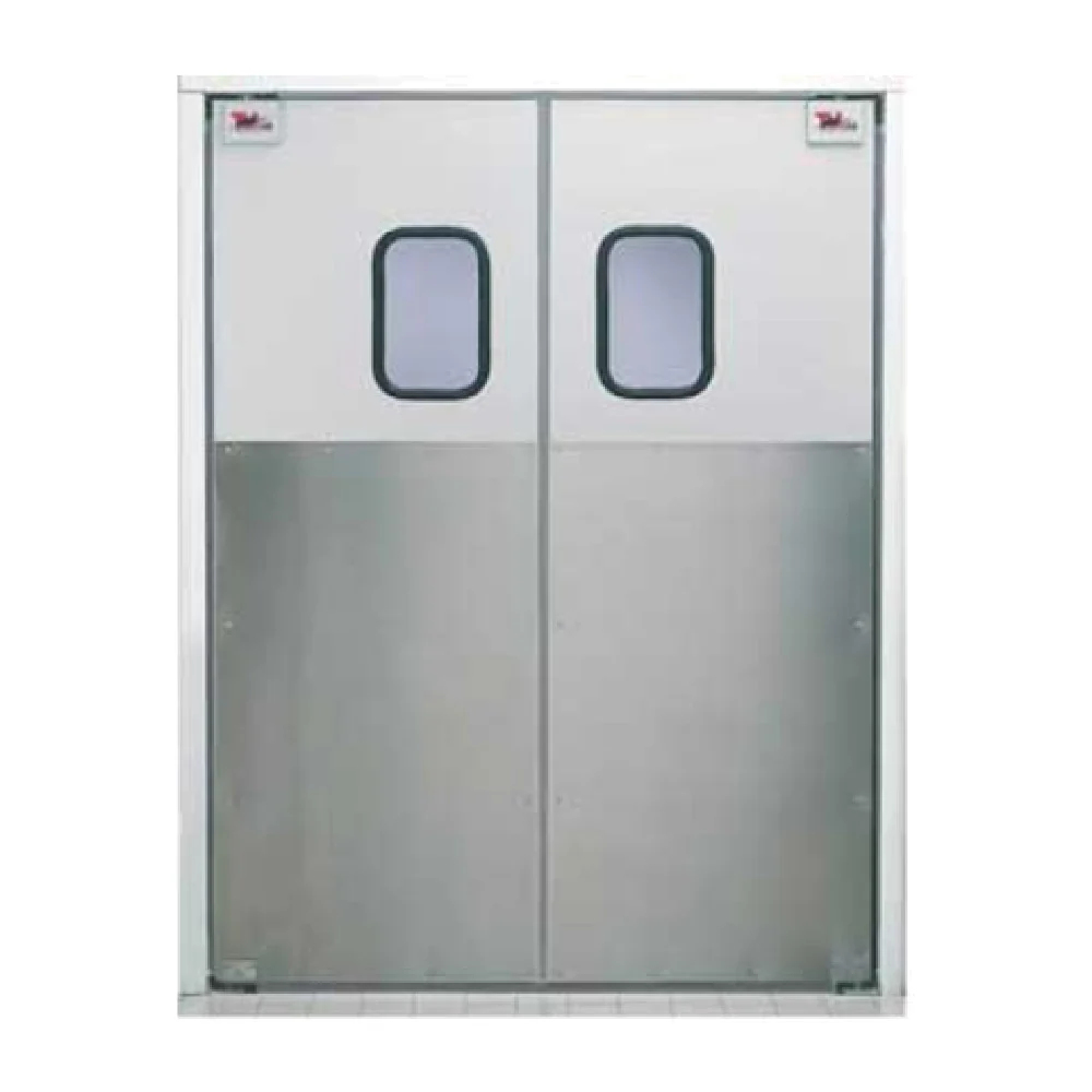 Curtron SPD-30-AL-DBL-6084 60 Inch Double Swinging Door with Wood Core Aluminum Curtron SPD-30-AL-DBL-6084 60 Inch Double Swinging Door with Wood Core Aluminum