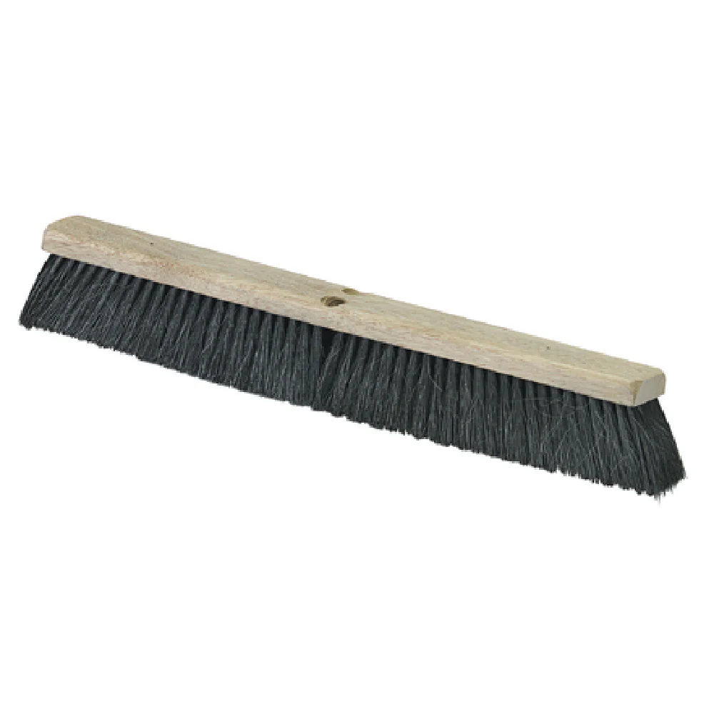 Carlisle 4504103 24 Inch Broom Head Push Hardwood Block with Tampico and Horsehair Bristles Carlisle 4504103 24 Inch Broom Head Push Hardwood Block with Tampico and Horsehair Bristles