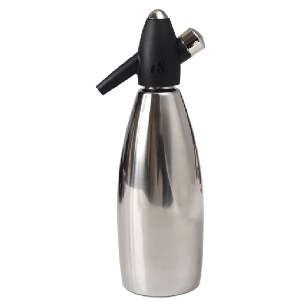 JB Prince B992 S 1 Qt ISi Soda Siphon Stainless Steel with Pressure Control Valve JB Prince B992 S 1 Qt ISi Soda Siphon Stainless Steel with Pressure Control Valve
