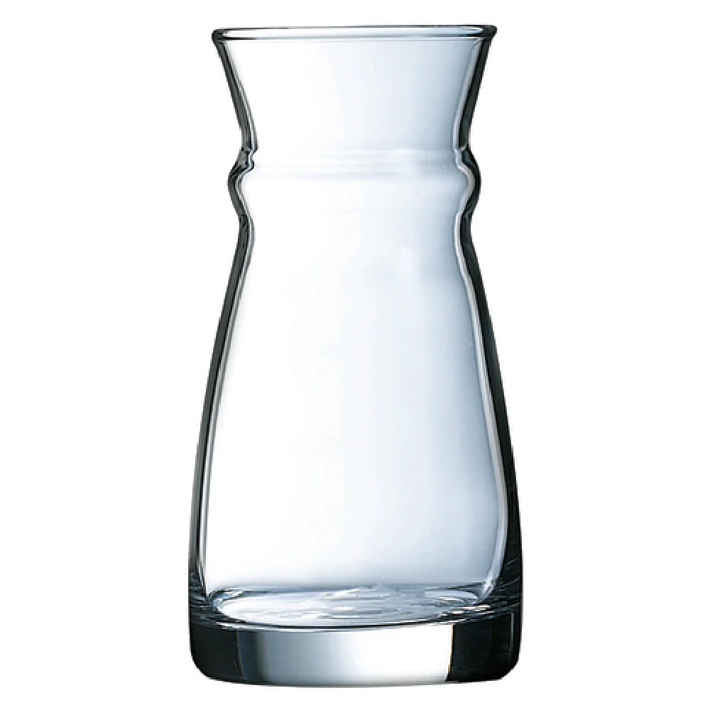 Arc Cardinal L4212 8.25 Oz Soda Lime Glass Decanter Carafe with 12 Packs
