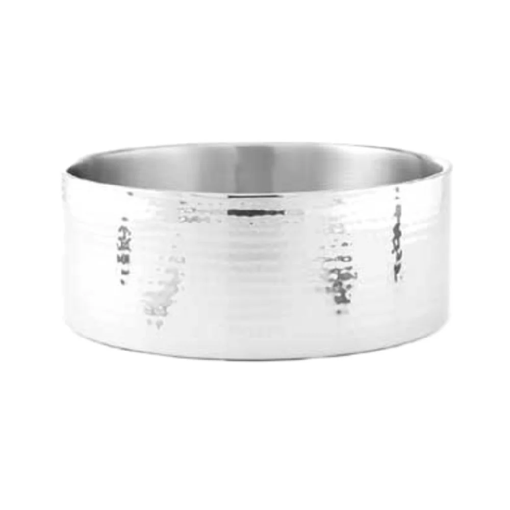American Metalcraft DWBH12 220 Oz Insulated Double-Wall Bowl Stainless Steel Hammered Finish