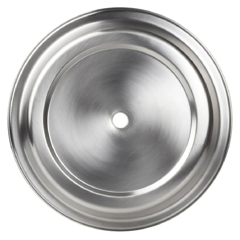 Steelite 5379S807 10 Inch Round Folio Plate Cover Stainless Steel Steelite 5379S807 10 Inch Round Folio Plate Cover Stainless Steel