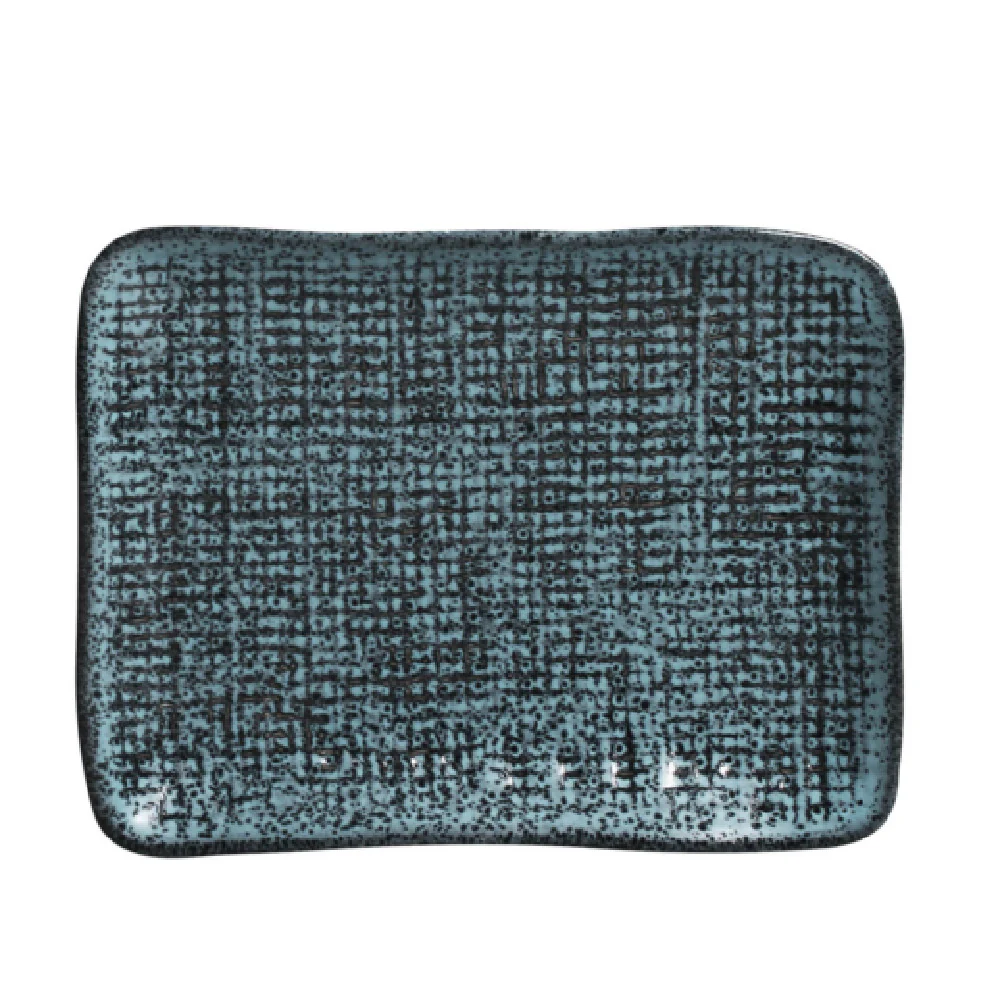 Porto Brasil 1506477201 5.51 Inch Platter Stoneware Rectangular Night Sky 12 Packs