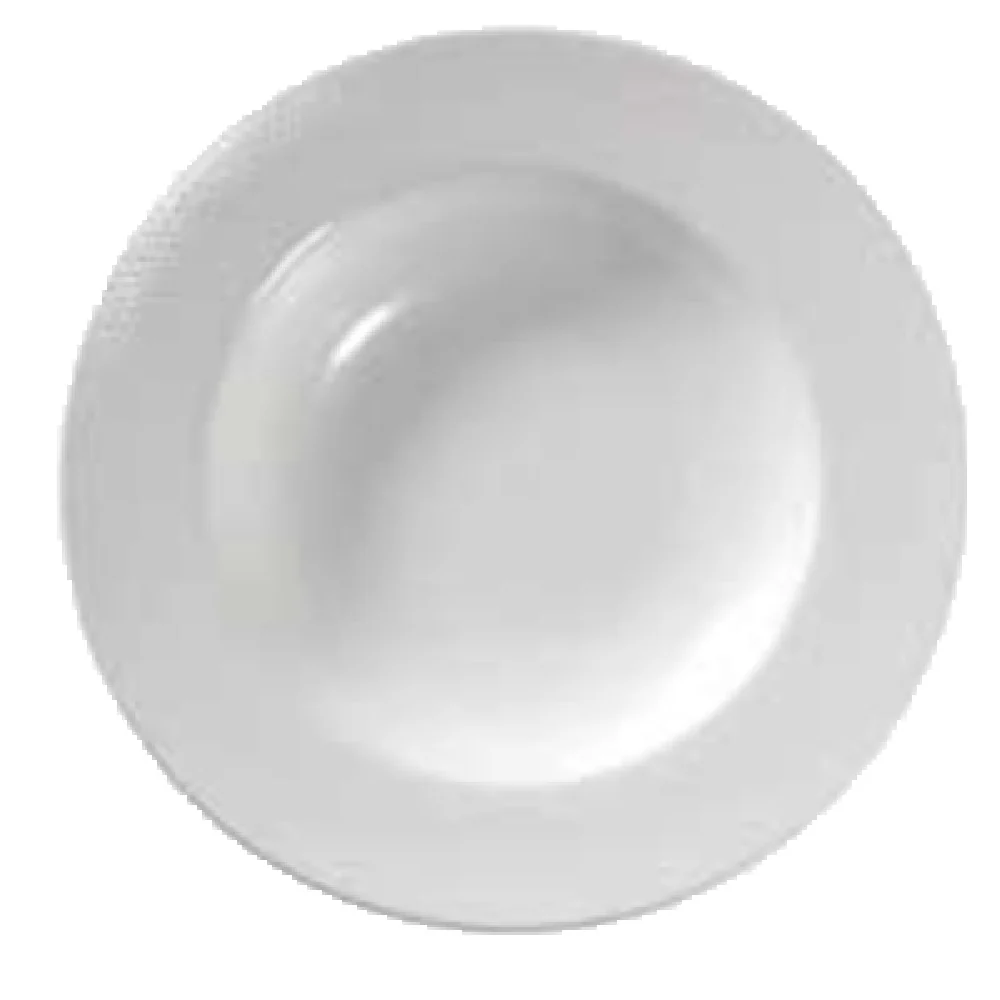 Vertex China RB-3-WBD 9 Oz Soup Bowl 8-7/8 Inch Round Wide Rim Polished Foot Vertex China RB-3-WBD 9 Oz Soup Bowl 8-7/8 Inch Round Wide Rim Polished Foot