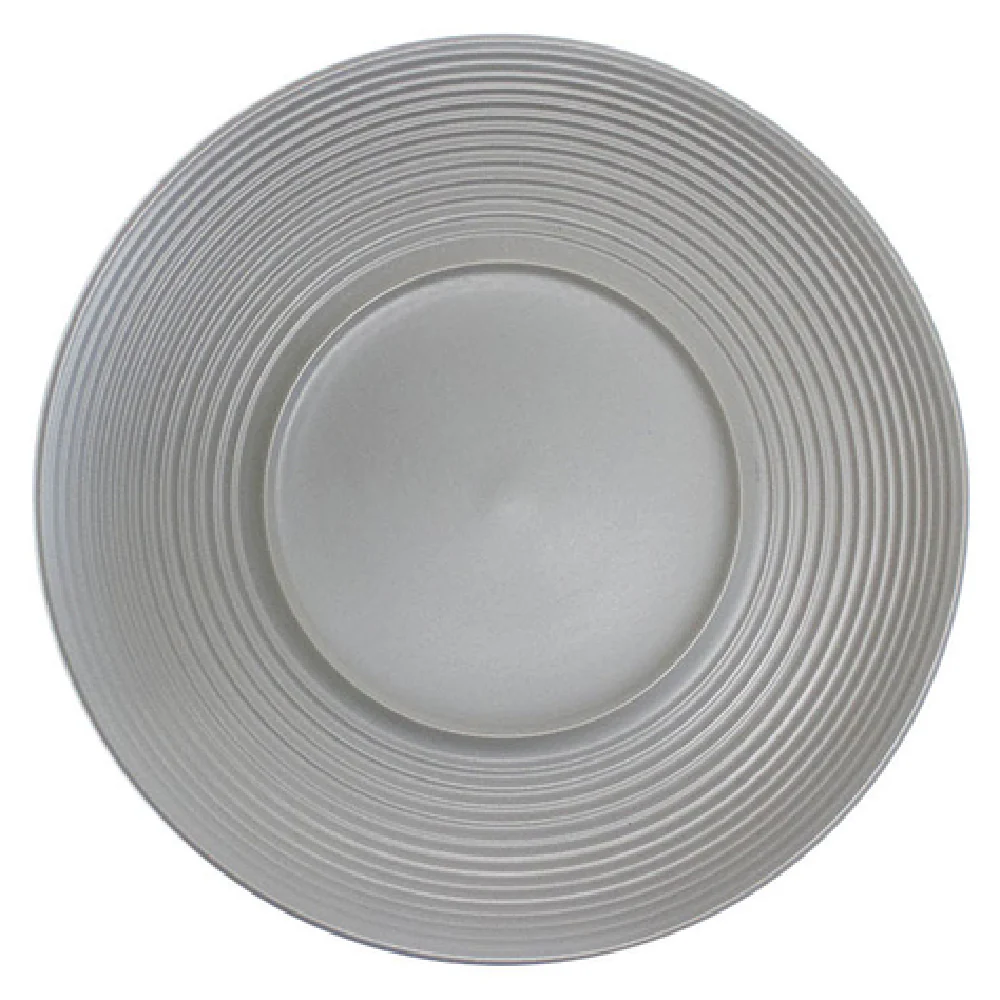 Vertex China E-205-S 11 Inch Plate with 5-1/2 Inch Well Stone Matte Vertex China E-205-S 11 Inch Plate with 5-1/2 Inch Well Stone Matte