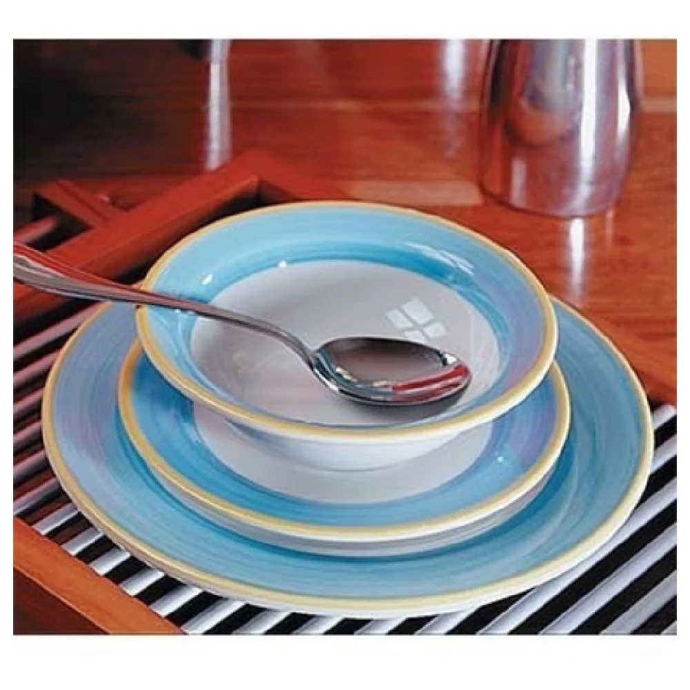 GET Enterprises PA1601902912 12-1/4 Inch Round Plate Scratch and Chip Resistant Porcelain GET Enterprises PA1601902912 12-1/4 Inch Round Plate Scratch and Chip Resistant Porcelain
