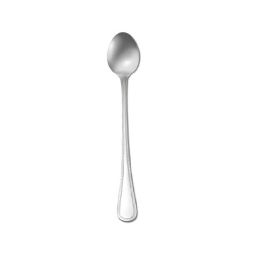 1880 Hospitality T163SITF 7 Inch Iced Teaspoon Beaded Border 18/10 Stainless Steel Pearl