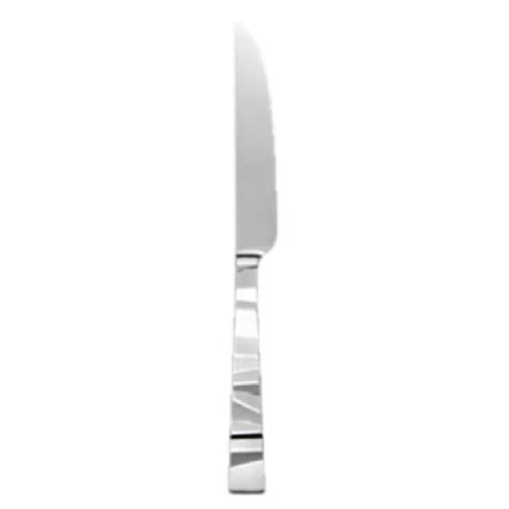 1880 Hospitality T947KDTF 9-3/4 Inch Faceted Handle Dinner Knife Stainless Steel Polished Finish 1880 Hospitality T947KDTF 9-3/4 Inch Faceted Handle Dinner Knife Stainless Steel Polished Finish