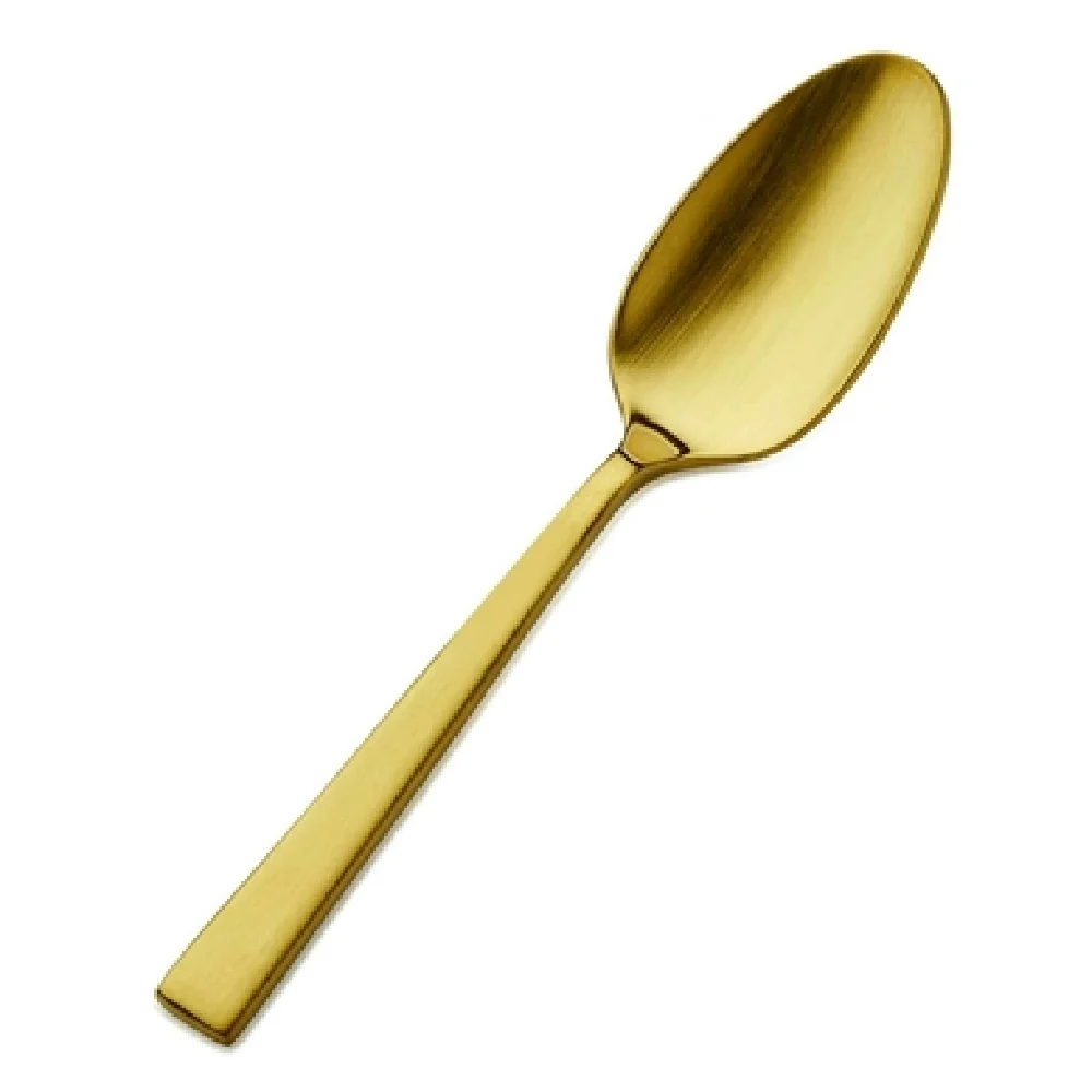 Bon Chef S3716GM 4-1/2 Inch Demitasse Spoon Gold Matte 18/10 Stainless Steel
