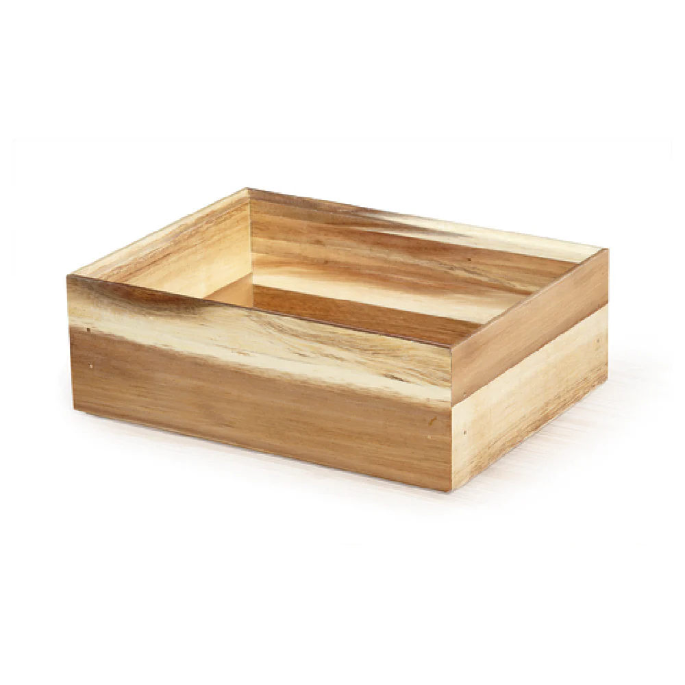 GET Enterprises WB-664WD-UR 6 Inch Wood Urban Renewal Condiment Organizer