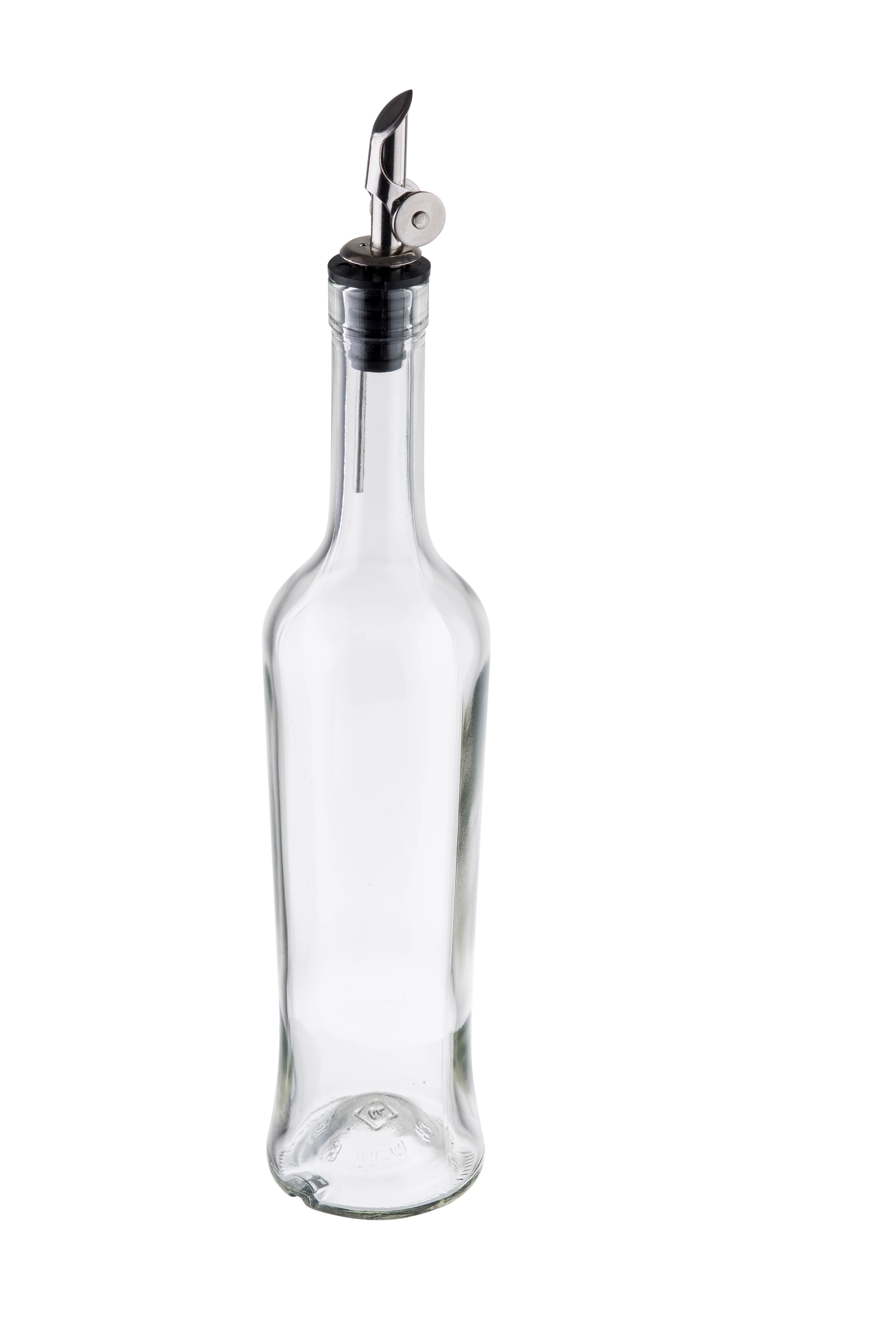 Tablecraft 10378 17 Oz Oil and Vinegar Bottle with Stainless Steel Pourer Tablecraft 10378 17 Oz Oil and Vinegar Bottle with Stainless Steel Pourer