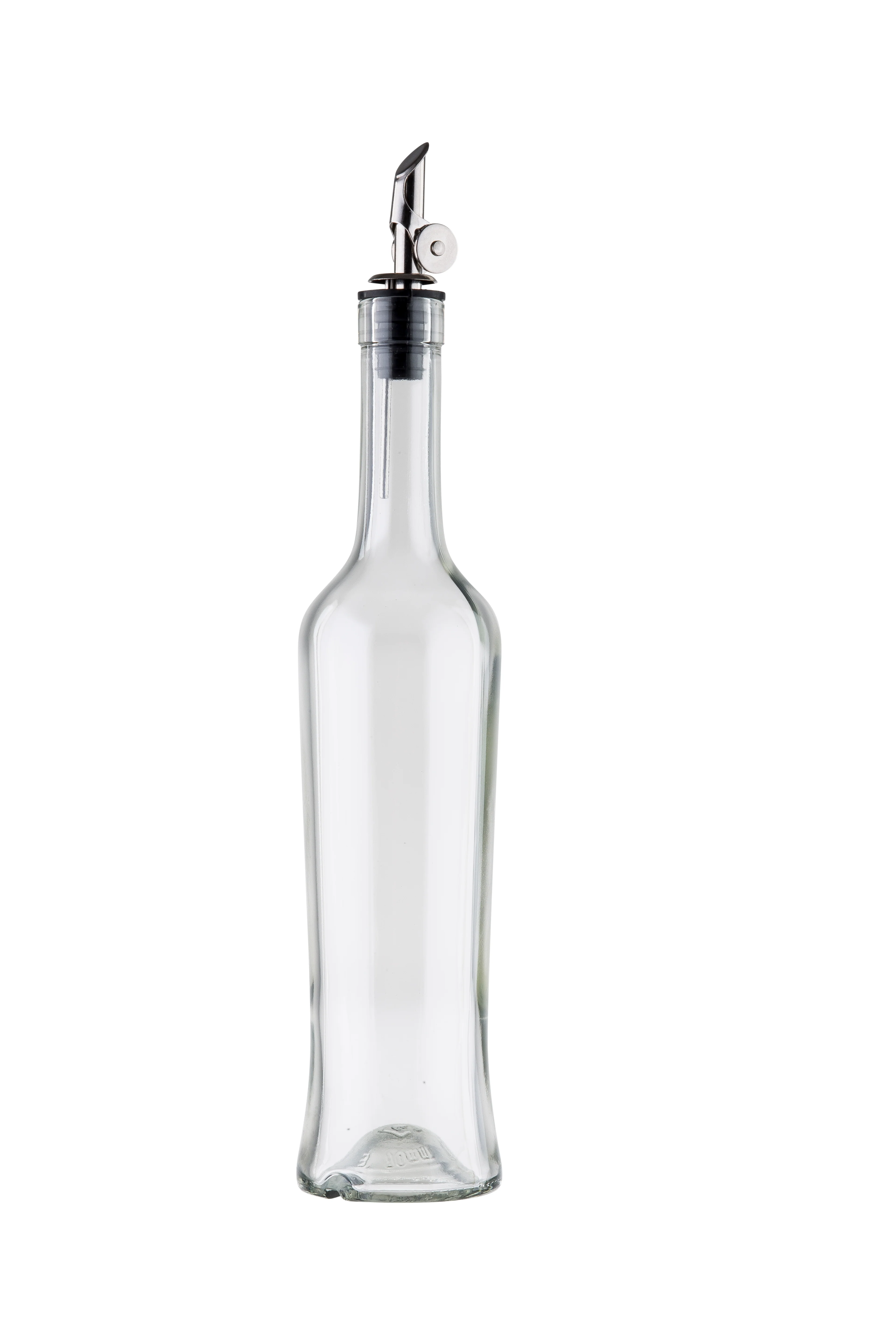 Tablecraft 10378 17 Oz Oil and Vinegar Bottle with Stainless Steel Pourer Tablecraft 10378 17 Oz Oil and Vinegar Bottle with Stainless Steel Pourer