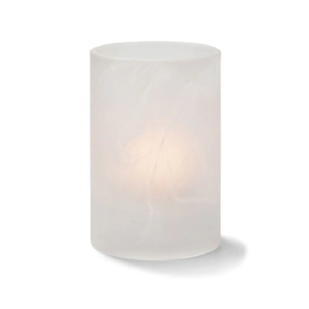 Hollowick 44017SC 2-7/8 Inch Cylinder Style Candle Lamp Glass Accommodates HD26 and HD17