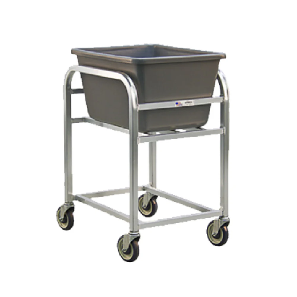 New Age Industrial 99521 20 Inch Bulk Cart 2-1/4 Bushel Capacity Aluminum Construction