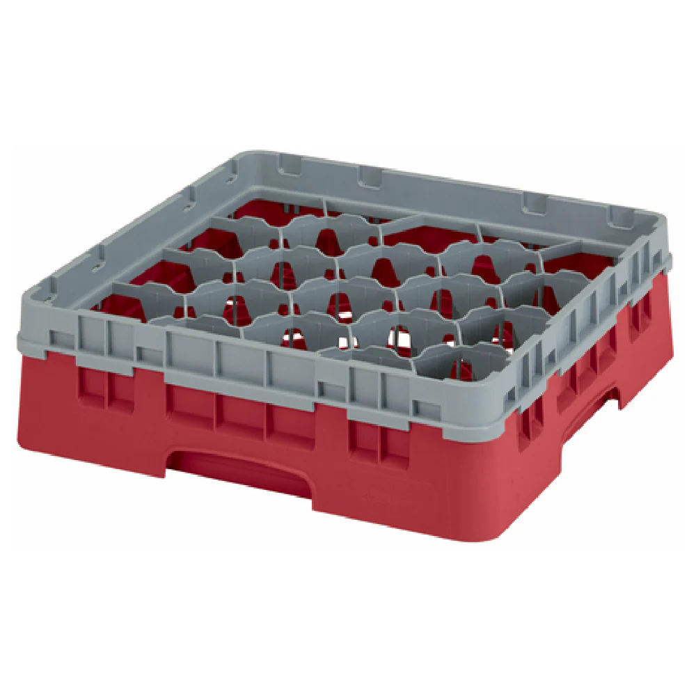 Cambro 20S318416 19-3/4 Inch Dishwasher Rack Glass Compartment With Soft Gray Extender Cambro 20S318416 19-3/4 Inch Dishwasher Rack Glass Compartment With Soft Gray Extender