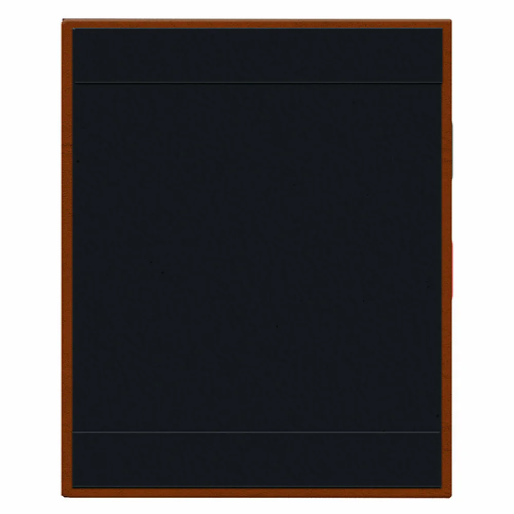 Risch HAR-1P2V 8.5X11 Menu Cover 8-1/2 Inch Leather-like Padded Black Interior Risch HAR-1P2V 8.5X11 Menu Cover 8-1/2 Inch Leather-like Padded Black Interior