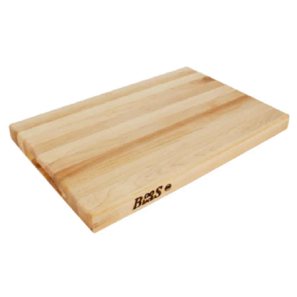 John Boos R01 18 Inch Cutting Board Edge Grain Northern Hard Rock Maple Oil Finish with Hand Grips John Boos R01 18 Inch Cutting Board Edge Grain Northern Hard Rock Maple Oil Finish with Hand Grips