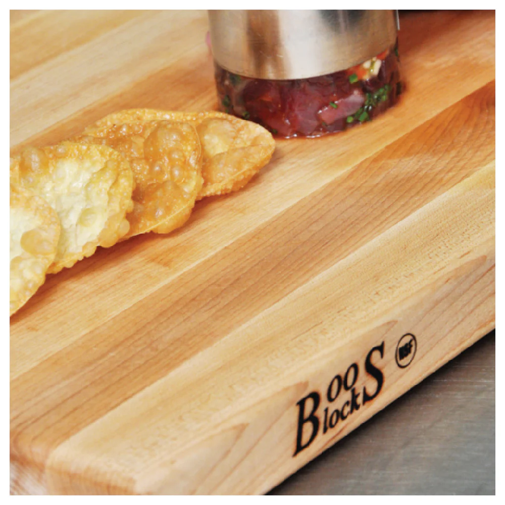 John Boos R01 18 Inch Cutting Board Edge Grain Northern Hard Rock Maple Oil Finish with Hand Grips John Boos R01 18 Inch Cutting Board Edge Grain Northern Hard Rock Maple Oil Finish with Hand Grips