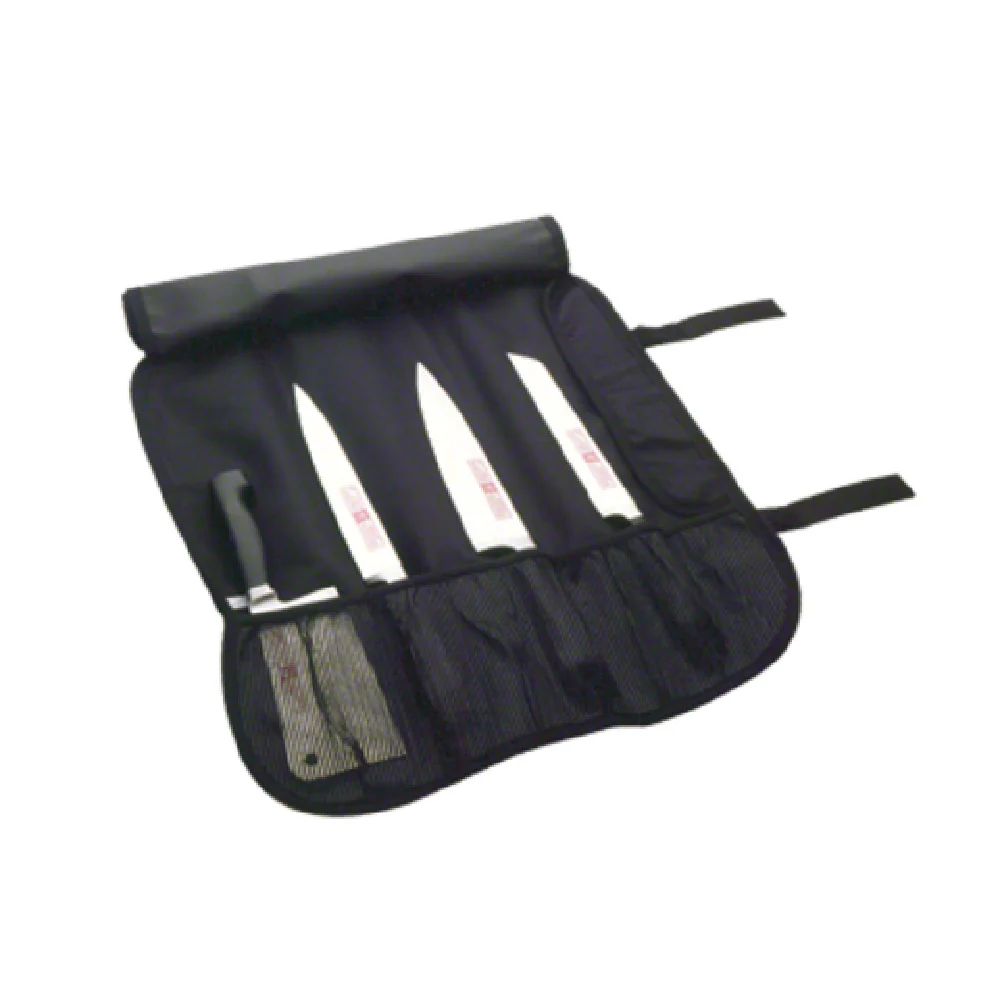 Zwilling 35002-500 20 Inch Knife Roll Soft Roll Bag with 7 Pocket Black