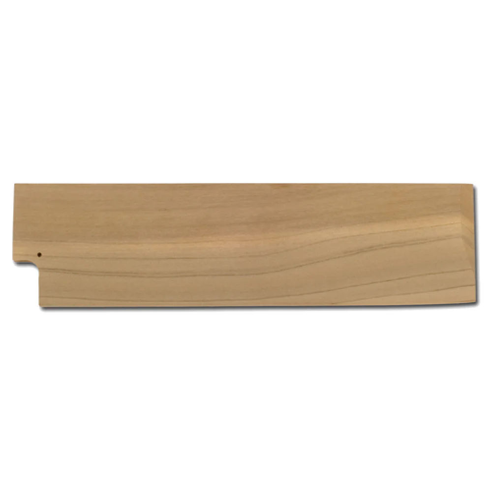 JB Prince Y804 18C 7 Inch Knife Blade Cover Wood Natural Brown JB Prince Y804 18C 7 Inch Knife Blade Cover Wood Natural Brown