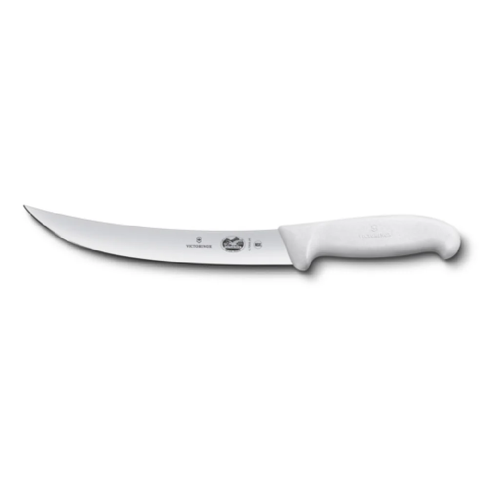 Victorinox 5.7207.20 8 Inch Blade 8 Inch Breaking Knife Stainless Steel White Fibrox Pro Handle Victorinox 5.7207.20 8 Inch Blade 8 Inch Breaking Knife Stainless Steel White Fibrox Pro Handle