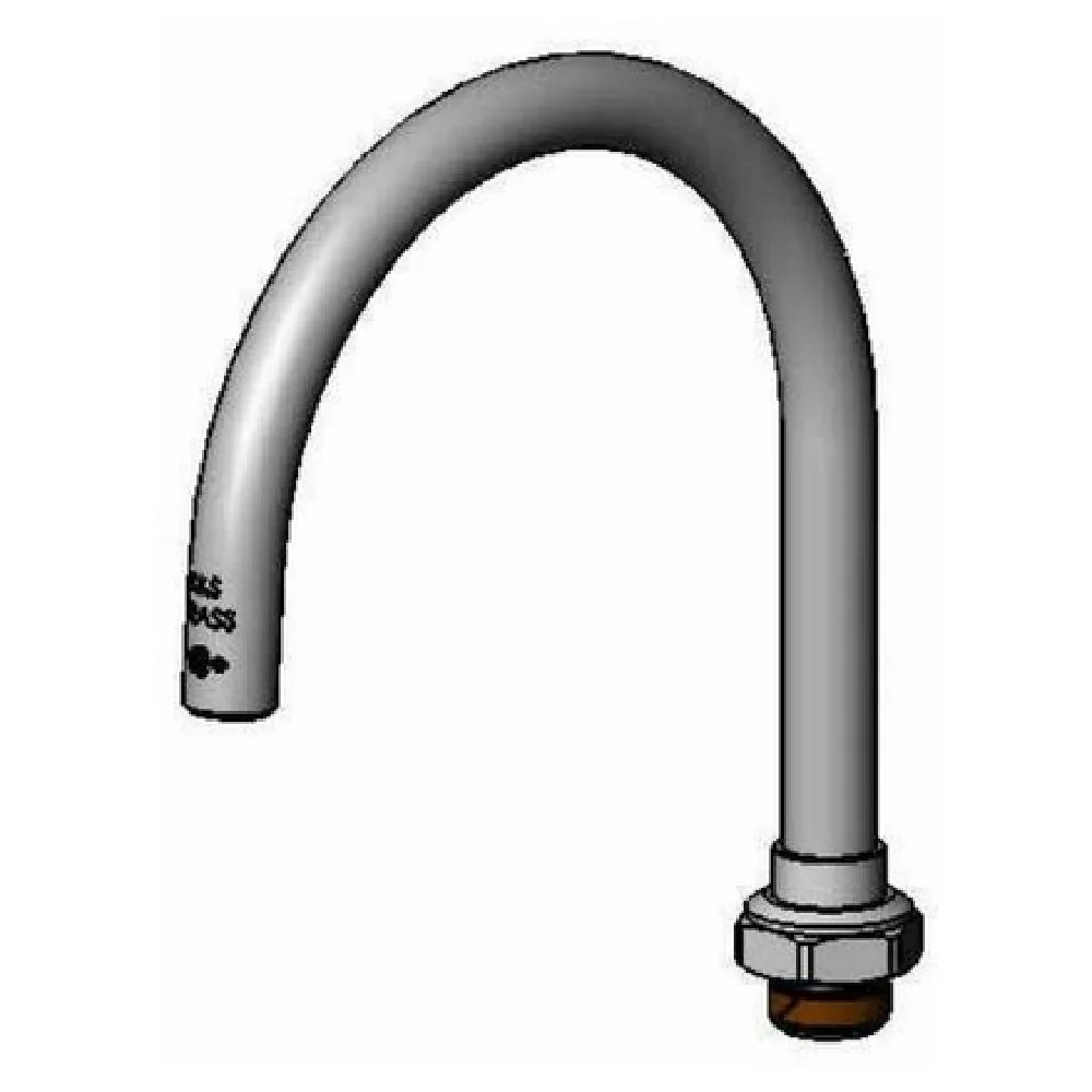 T&S Brass 133XP-ADE-F10 5-11/16 Inch Swivel Nozzle Gooseneck Low Lead