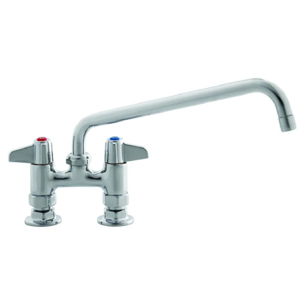 T&S Brass 5F-4DLS14 4 Inch Equip Base Faucet with 14 Inch Swivel Nozzle T&S Brass 5F-4DLS14 4 Inch Equip Base Faucet with 14 Inch Swivel Nozzle