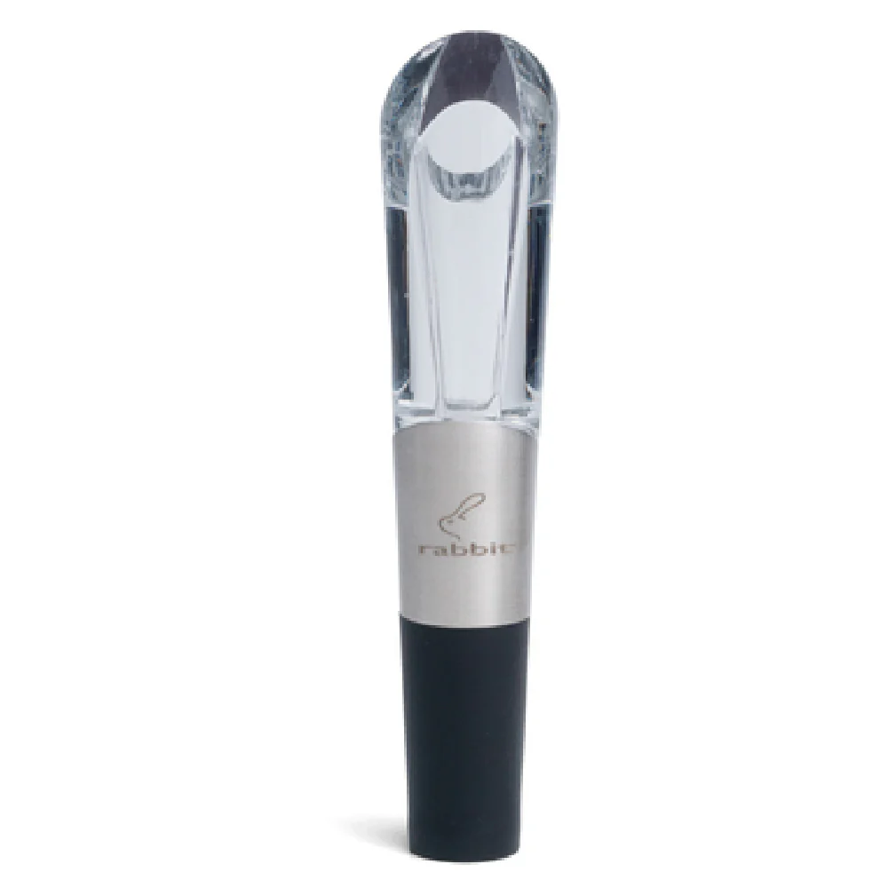 Taylor W6127N Rabbit Super Aerator Wine Aerator Dripless Pour Spout Stainless Steel