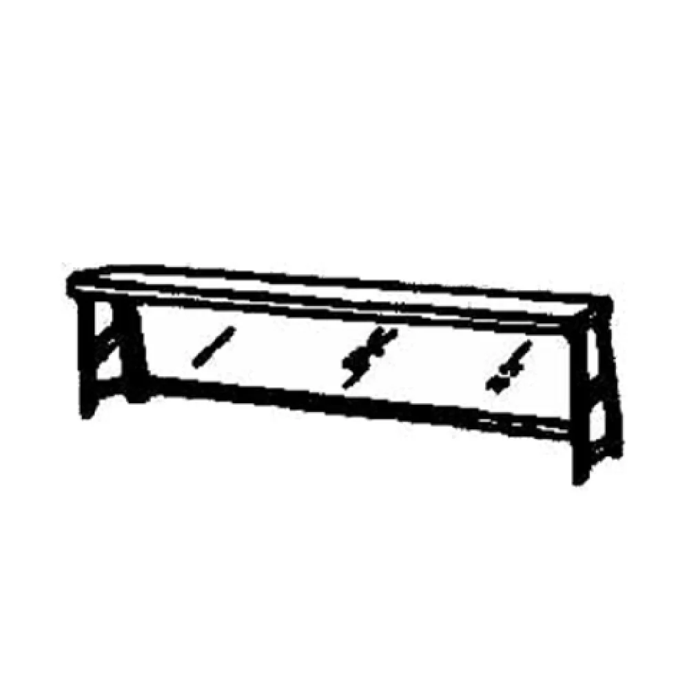 Dinex DXPPGL86 Width 6 Well Cafeteria Serving Shelf with Lights and Acrylic Panels Dinex DXPPGL86 Width 6 Well Cafeteria Serving Shelf with Lights and Acrylic Panels