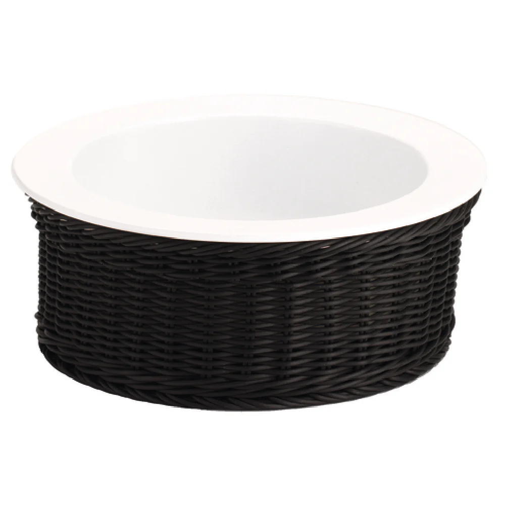 GET Enterprises 3254051 12-1/5 Inch Round Cold Food Display Set with Ice Pack and Insulated Basin