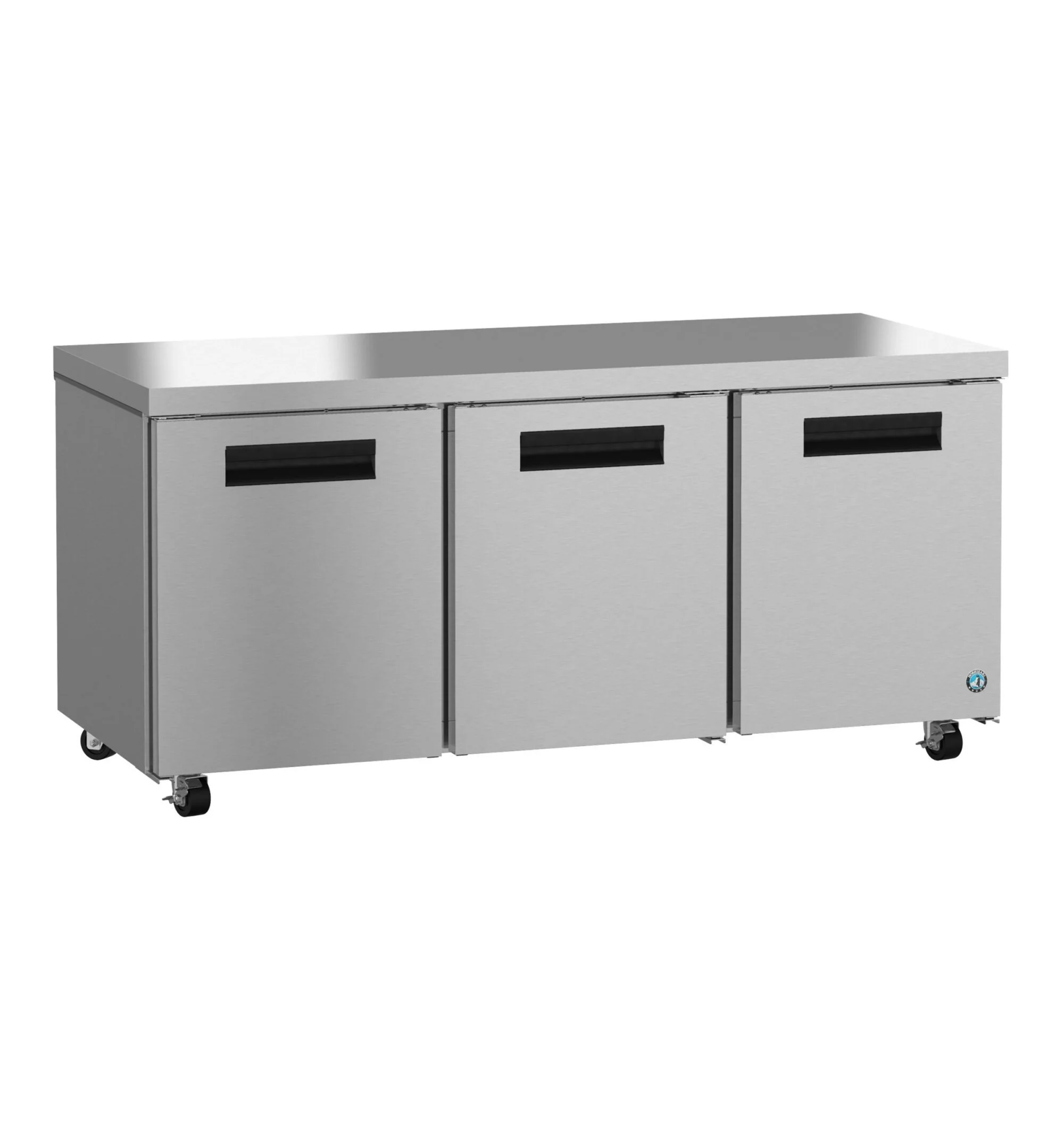 Hoshizaki UR72B 72 Inch Steelheart Series Undercounter Refrigerator 18.27 cu ft Three Section