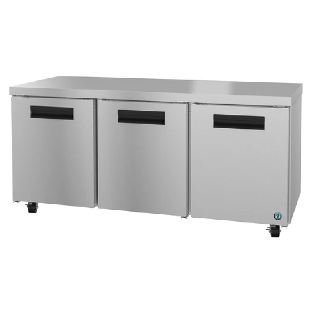 Hoshizaki UR72B 72 Inch Steelheart Series Undercounter Refrigerator 18.27 cu ft Three Section Hoshizaki UR72B 72 Inch Steelheart Series Undercounter Refrigerator 18.27 cu ft Three Section