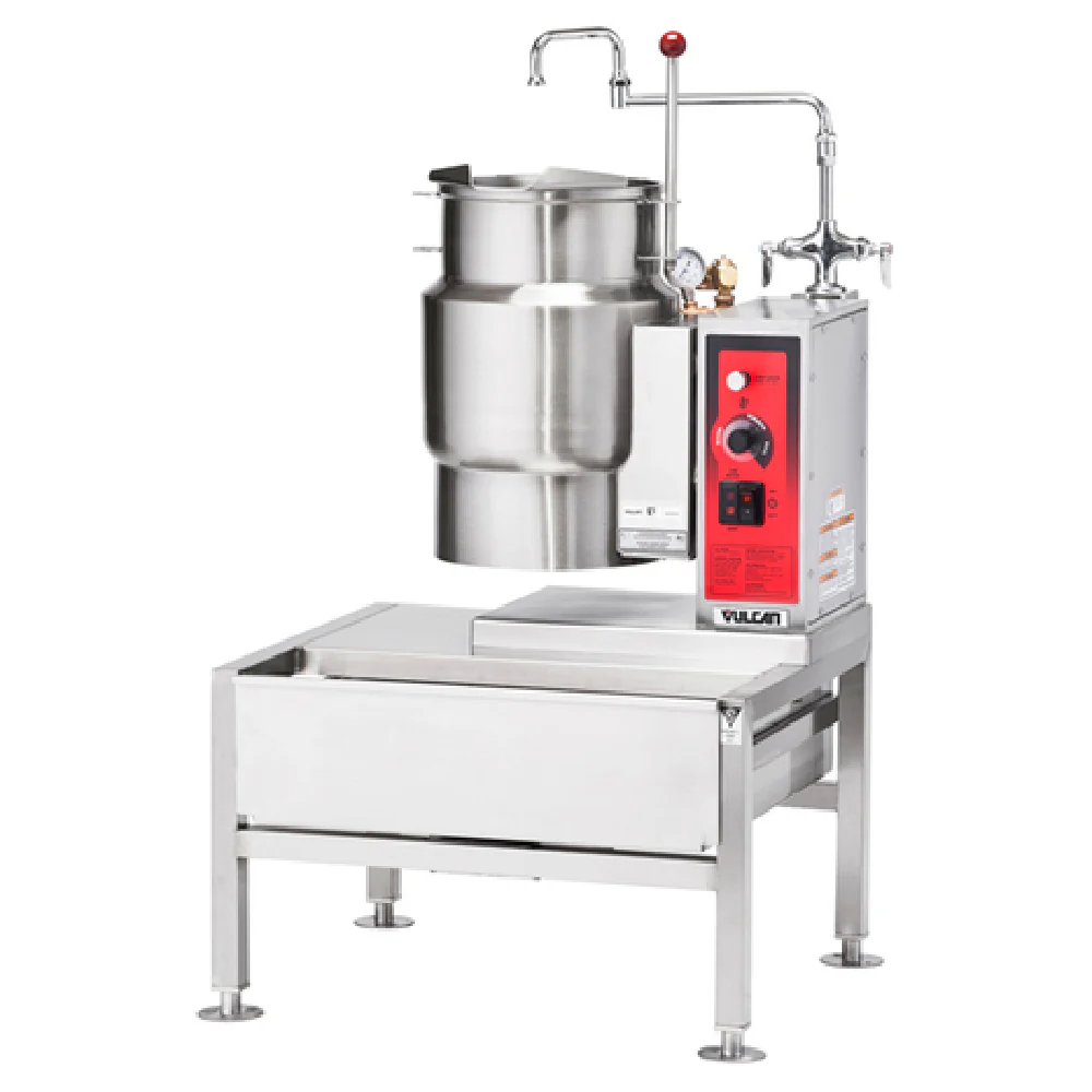 Vulcan VEKT26/6_240/60/3 26 Inch Electric Kettle Stainless Steel Assembly with Dual Temperature Vulcan VEKT26/6_240/60/3 26 Inch Electric Kettle Stainless Steel Assembly with Dual Temperature
