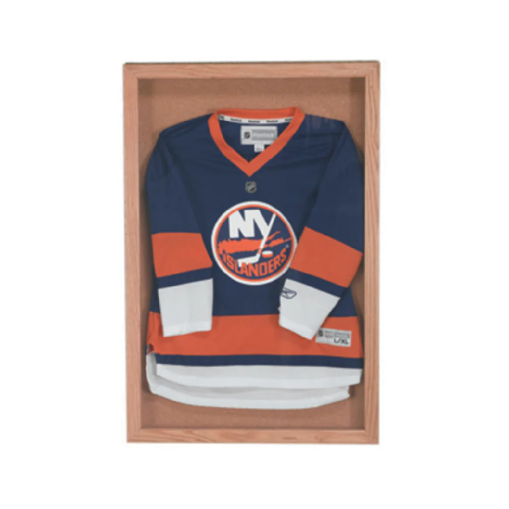 Aarco OBC3648S 48 Inch Souvenir Memorabilia Display Case with Cork Background