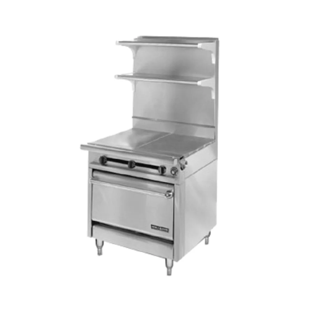 American Range HD34-2HT-M_NAT 34 Inch Heavy Duty Gas Range with 2 Burners 80000 BTU American Range HD34-2HT-M_NAT 34 Inch Heavy Duty Gas Range with 2 Burners 80000 BTU