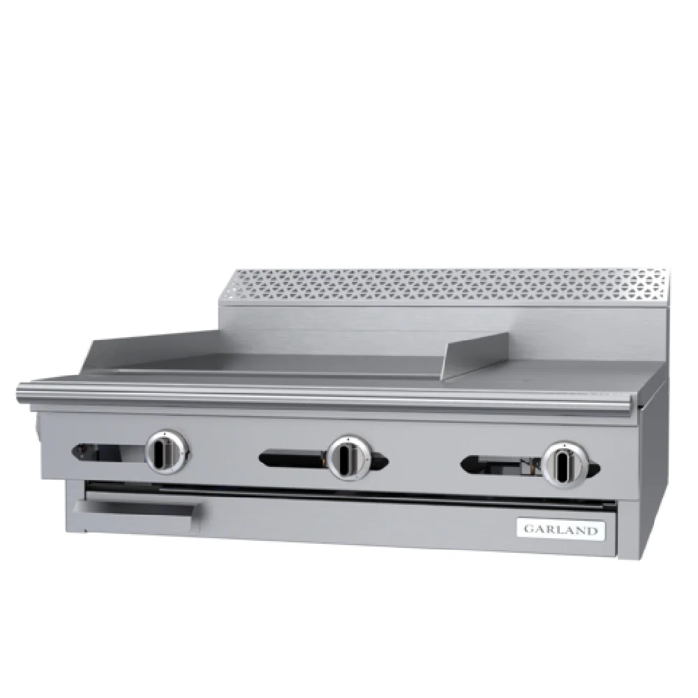 Garland C36-3M 36 Inch Modular Gas Range with 24 Inch Griddle and 12 Inch Hot Top 85000 BTU