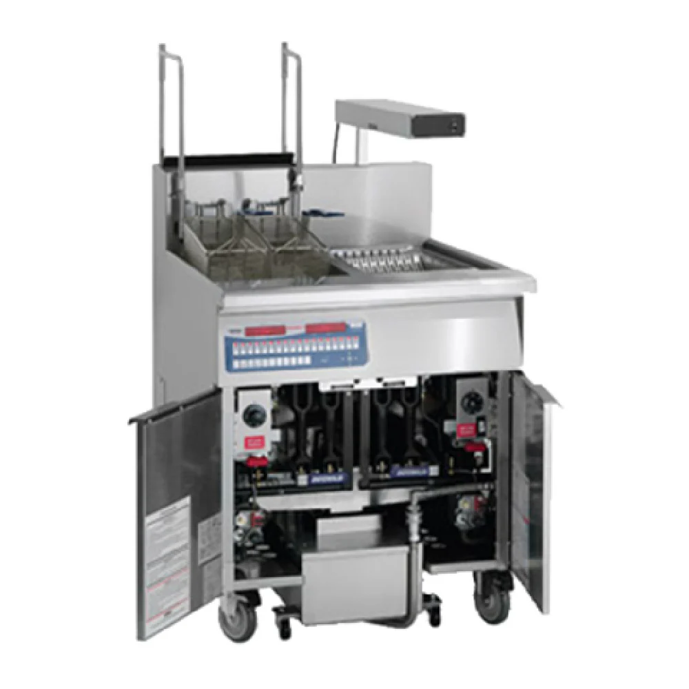 Imperial IFSCB150-OP_LP 31 Inch Gas Deep Fryer 50 lb Capacity with Filter System Imperial IFSCB150-OP_LP 31 Inch Gas Deep Fryer 50 lb Capacity with Filter System