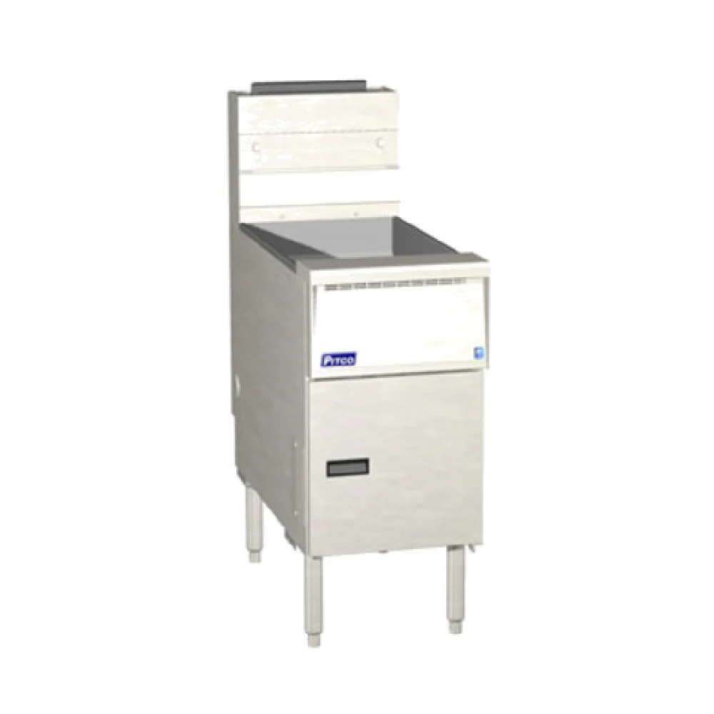 Pitco SG14-S_LP Gas Deep Fryer Full Pot Floor Model 40 to 50 lb Oil Capacity 110000 BTU