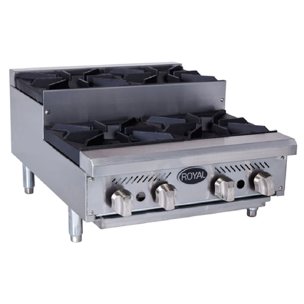 Royal Range Of California RHP-12-2SU_LP Step-up Hotplate Gas Countertop Royal Range Of California RHP-12-2SU_LP Step-up Hotplate Gas Countertop