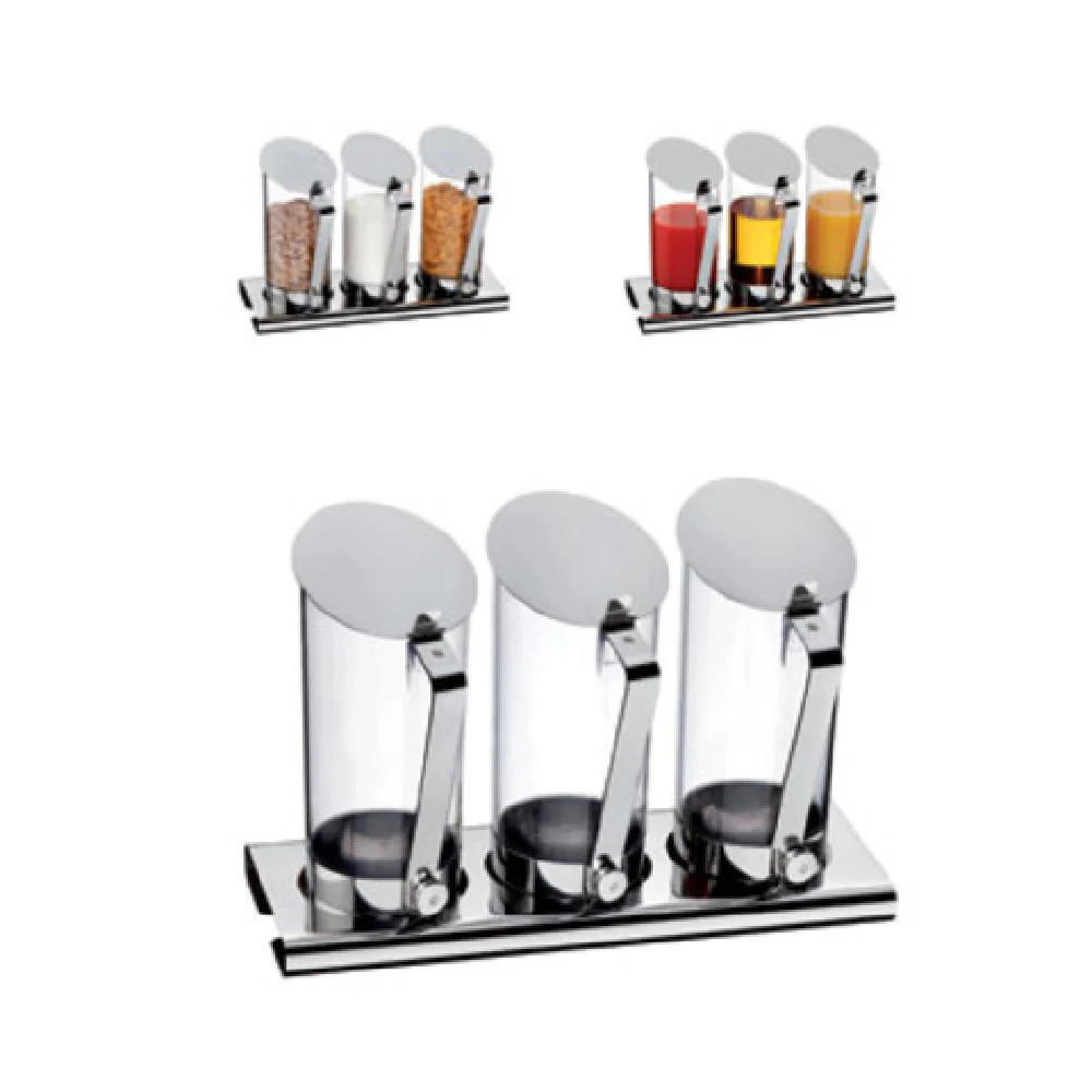 BauscherHepp 06.3648.6040 17-1/2 Inch Cereal and Juice Dispenser with Stainless Steel Base BauscherHepp 06.3648.6040 17-1/2 Inch Cereal and Juice Dispenser with Stainless Steel Base