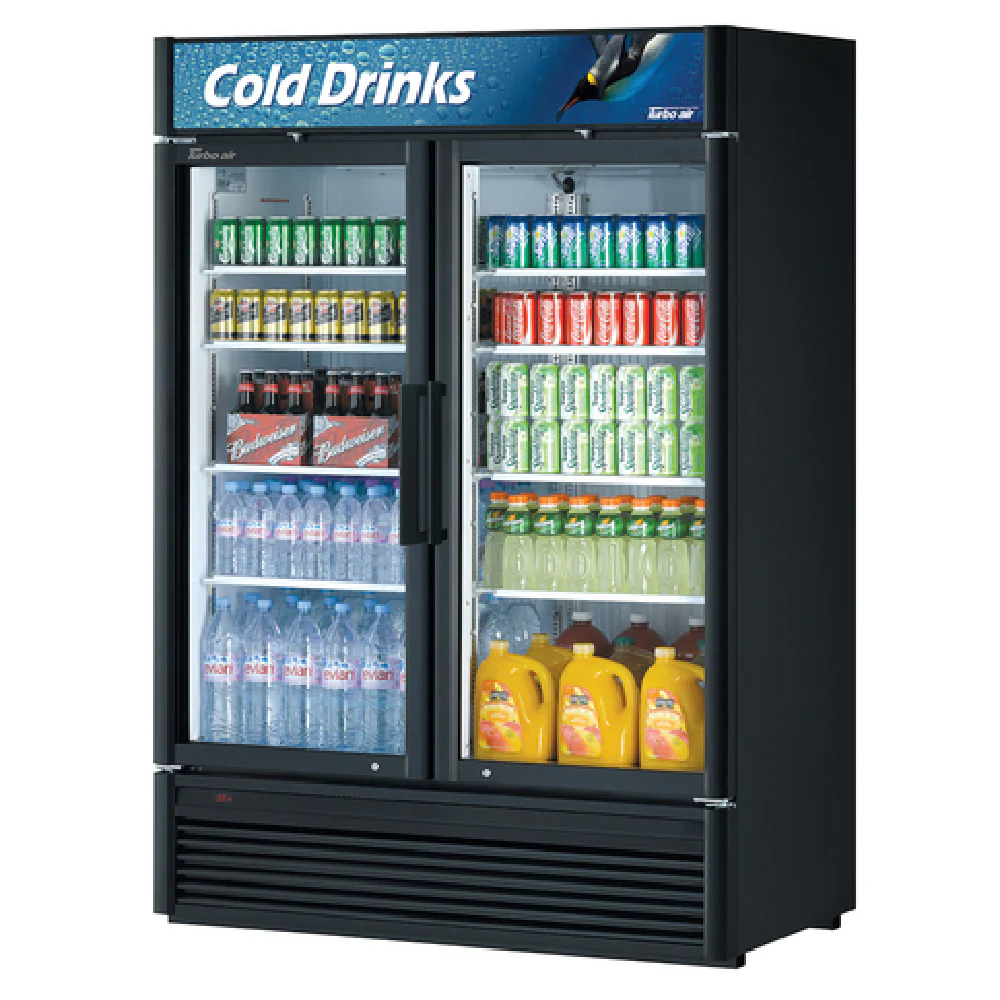 Turbo Air TGM-47SD-N 51 Inch Super Deluxe Refrigerated Merchandiser 41.71 cu ft