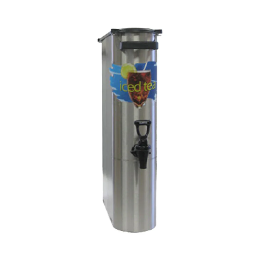 Curtis TCN 6 Inch Brew-through Iced Tea Dispenser 3-1/2 Gallon Stainless Steel Curtis TCN 6 Inch Brew-through Iced Tea Dispenser 3-1/2 Gallon Stainless Steel